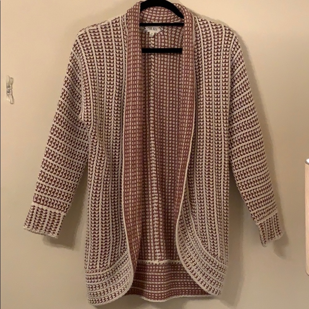 Pink Rose Sweater Shrug